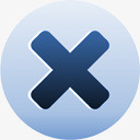 垃圾删除图标删除lunablueicons图标图标