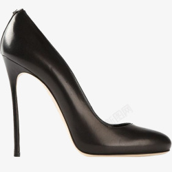 女式黑色高跟鞋素材