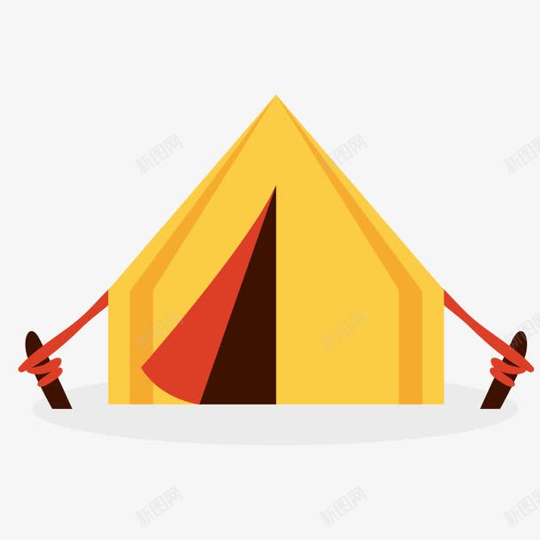 野营的帐篷标签png免抠素材_88icon https://88icon.com 工具 帐篷 探险 登山 装备 野营 黄色