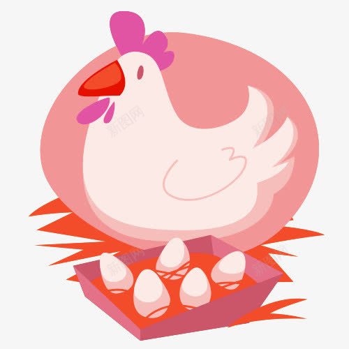 卡通母鸡png免抠素材_88icon https://88icon.com 母鸡卡通图 精美 素材 鸡蛋