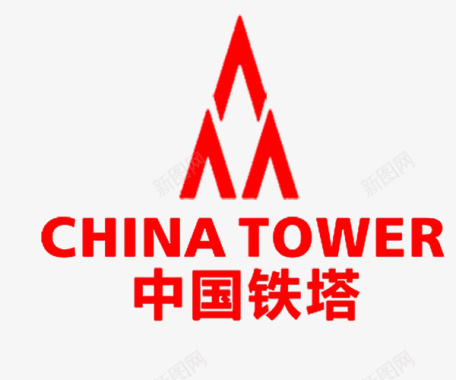 铁塔红色中国铁塔logo图标图标