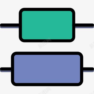 网页界面设计垂直对齐图标图标