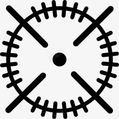 符号圆形目标符号图标图标