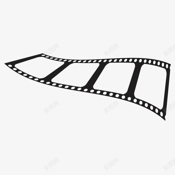 卡通黑色胶片交卷边框矢量图ai免抠素材_88icon https://88icon.com 交卷 卡通 胶片 胶片边框 边框 黑色 矢量图