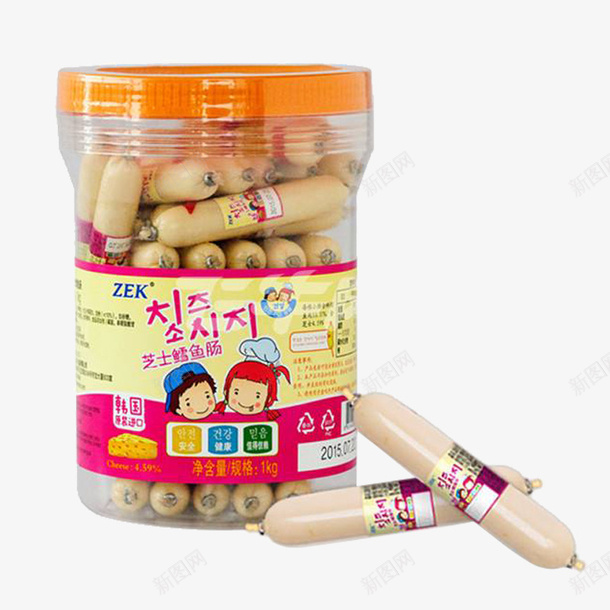 美味鳕鱼肠png免抠素材_88icon https://88icon.com 好吃 小孩爱吃 罐装 芝士鳕鱼肠 进口食品 零食 鱼肠