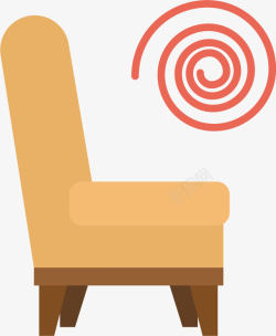 座椅催眠座椅卡通催眠高清图片
