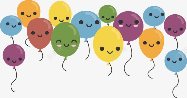 微微笑的卡通气球png免抠素材_88icon https://88icon.com 彩色气球 微笑的气球 放飞的气球 气球堆 气球墙 矢量png 飞舞的气球