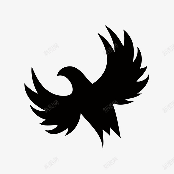 小鸟剪影矢量图ai免抠素材_88icon https://88icon.com 小鸟 小鸟剪影 矢量图
