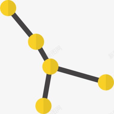 五一图案素材星座图标图标