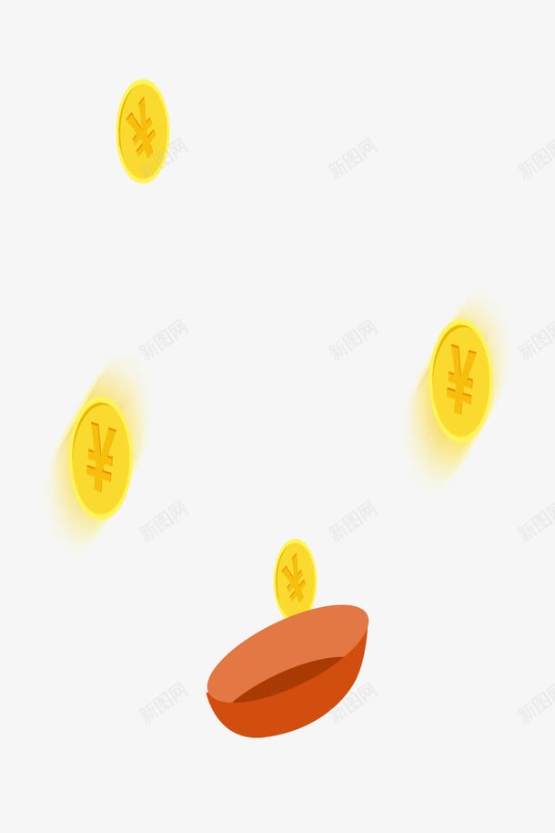 金币psd免抠素材_88icon https://88icon.com 接金币金币雨硬币