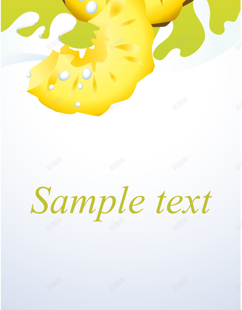 黄色牛奶菠萝水果海报背景矢量图ai设计背景_88icon https://88icon.com 水果牛奶 海报 素材 素材海报 背景 菠萝 黄色水果 矢量图