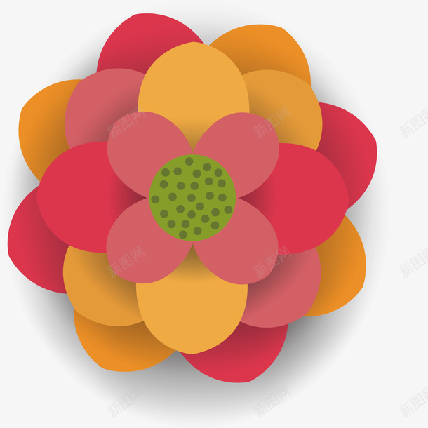 装饰微立体风格鲜花矢量图ai免抠素材_88icon https://88icon.com 微立体 花卉 装饰图案 雕花 鲜花 矢量图