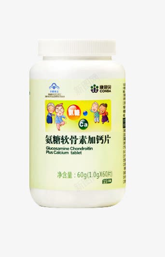 康恩贝氨糖软骨素加钙片png免抠素材_88icon https://88icon.com 产品实物 保健品 养生 康恩贝氨糖软骨素加钙片 营养品