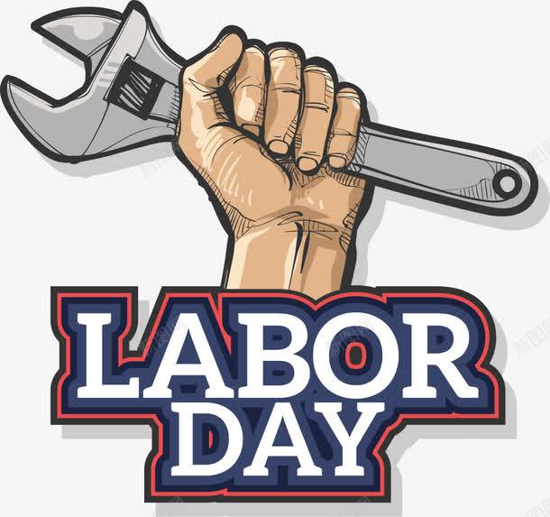 手绘扳手png免抠素材_88icon https://88icon.com DAY LABOR 创意 劳动 工会 工具 手绘 手绘扳手