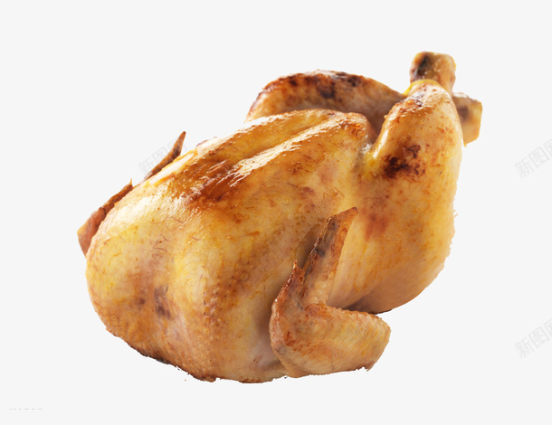 一只美味的烧鸡png免抠素材_88icon https://88icon.com 产品实物 烧鸡 美味 餐饮美食 鸡肉