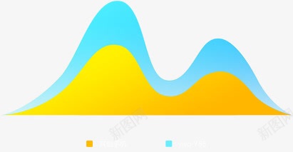 简约渐变渐变山峰png免抠素材_88icon https://88icon.com 山峰 渐变 简约