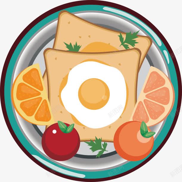 煎蛋面包png免抠素材_88icon https://88icon.com 卡通手绘 卡通水彩画 卡通水食物 煎蛋面包 装饰图案