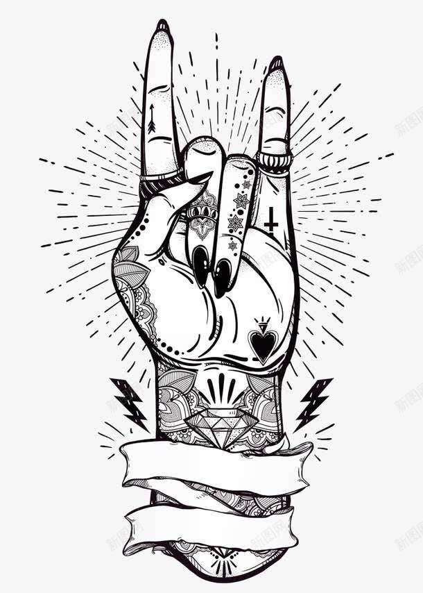 发光的人手和花纹png免抠素材_88icon https://88icon.com 人手 发光 纹身