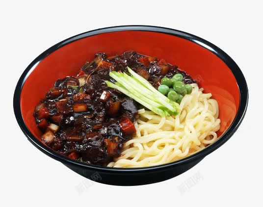 江西豆豉拉面png免抠素材_88icon https://88icon.com 红色 美味面条 葱花 面食 黑色