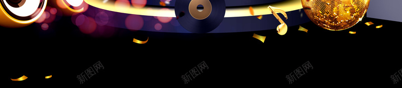 音乐狂欢节黑金音乐派对KTV海报psd设计背景_88icon https://88icon.com KTV 酒吧 音乐会 音乐培训 音乐展板 音乐招生 音乐海报 音乐狂欢节 音乐素材 音乐背景 音乐节
