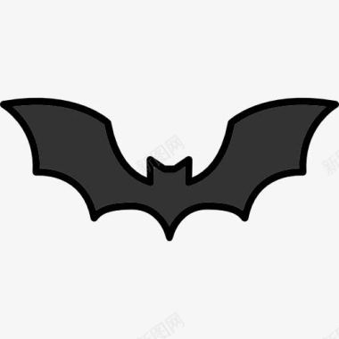 野生蝙蝠图标图标