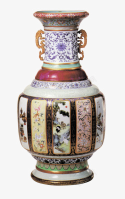 中国风精美瓷瓶素材