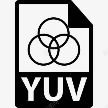 变兔子YUV文件格式变图标图标