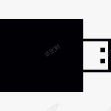 字体文件USB闪存驱动器图标图标
