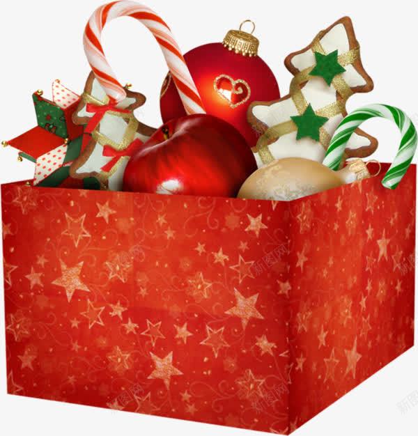 圣诞节礼物元素png免抠素材_88icon https://88icon.com 圣诞节 礼物 礼盒 红色