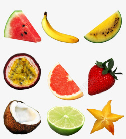水果抠图元素素材