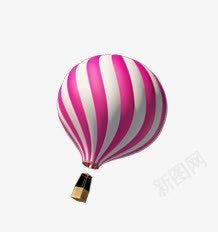 唯美精美气球热气球png免抠素材_88icon https://88icon.com 唯美 气球 热气球 粉色 精美