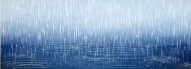 蓝色雨滴背景矢量图eps设计背景_88icon https://88icon.com 下雨 水波 海报banner 纹理 背景 蓝色 质感 雨水 矢量图