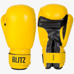 拳击装置实物黄色拳击手套高清图片