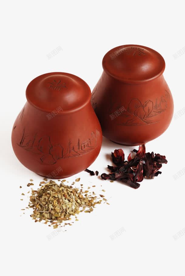 有质感的中药陶瓷罐png免抠素材_88icon https://88icon.com 中药 熬药 罐子 质感 陶瓷