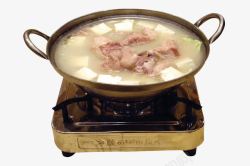 清蒸猪肉炖白菜素材