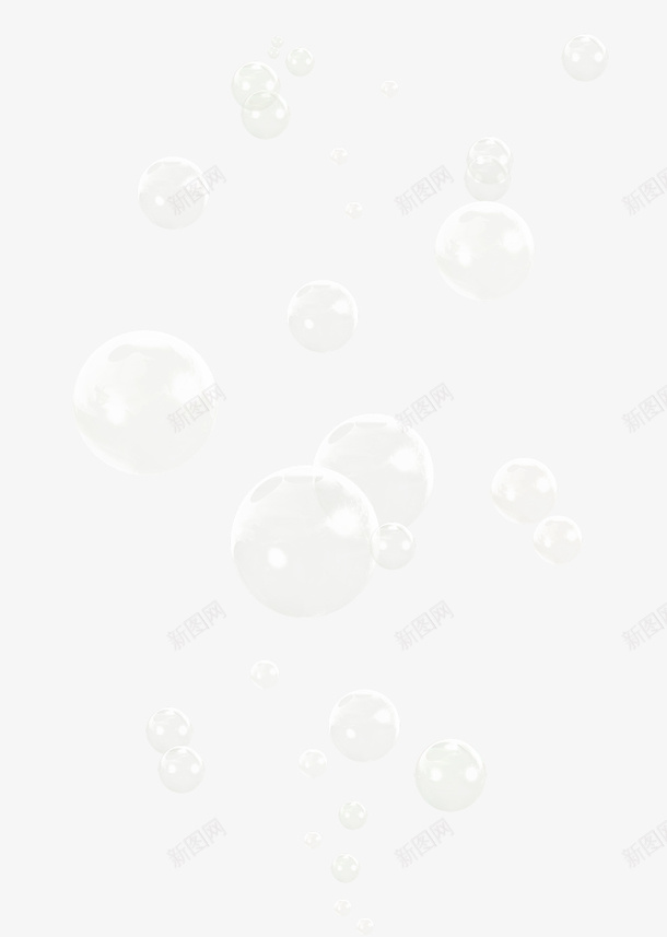 漂浮白色气泡png免抠素材_88icon https://88icon.com 气泡 漂浮气泡 白色气泡