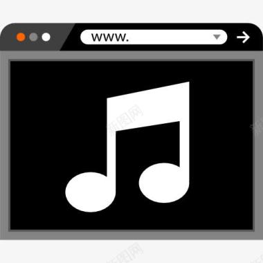 播放条浏览器图标图标