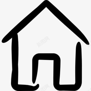 服务站房子家图标图标