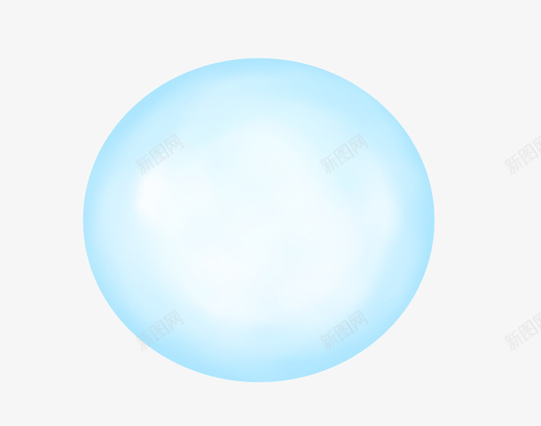 蓝色泡泡png免抠素材_88icon https://88icon.com 泡泡 蓝色 装饰图案