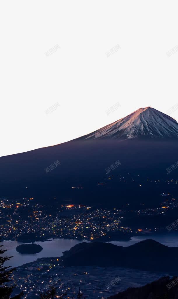 扁平化山峰风景图png免抠素材_88icon https://88icon.com 唯美 山峰风景 扁平化 蓝色