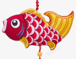 春节针织小鱼素材