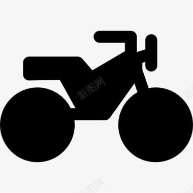 摩托车赛车手山地自行车图标图标