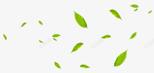 绿色树叶漂浮壁纸背景装饰png免抠素材_88icon https://88icon.com 壁纸 树叶 漂浮 绿色 背景 装饰
