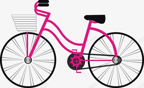 一个红色自行车矢量图eps免抠素材_88icon https://88icon.com 一个自行车 矢量自行车 红色 红色自行车 自行车 自行车PNG 矢量图