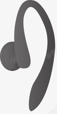 挂耳式耳机图标图标