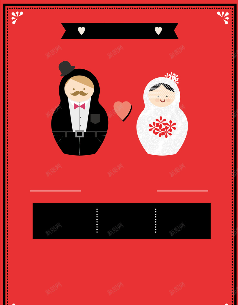 不倒翁西式结婚红色背景矢量图ai设计背景_88icon https://88icon.com 不倒翁 素材 红色 红色背景 结婚背景 背景 背景素材 背景红色 矢量图