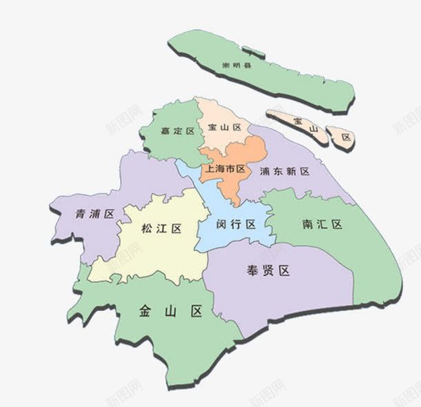 上海行政区地图png免抠素材_88icon https://88icon.com 上海 上海地图 上海浦东地图 地图