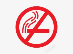 禁止吸烟提示矢量图素材