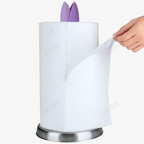 卫生纸png免抠素材_88icon https://88icon.com 卷纸 紫色 纸芯