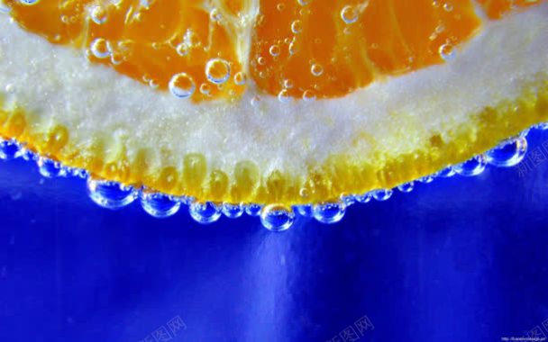 柑橘边缘水嫩多汁背景